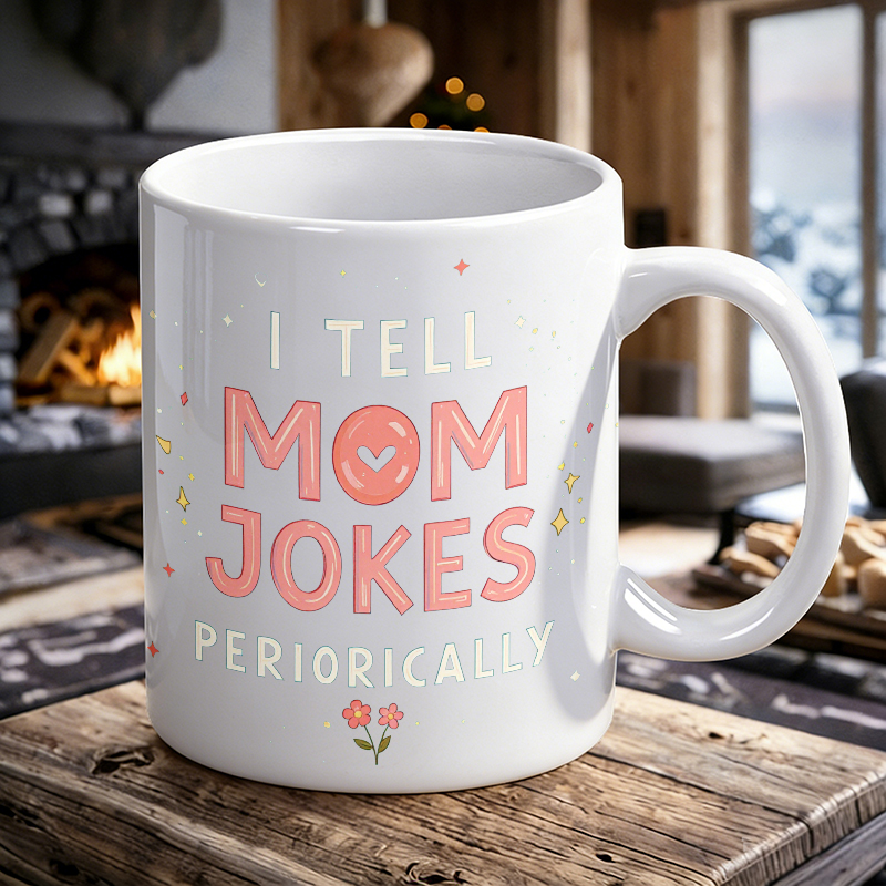 Coffee Tea Jokes - Conjunto de Canecas e Copos, Caneca