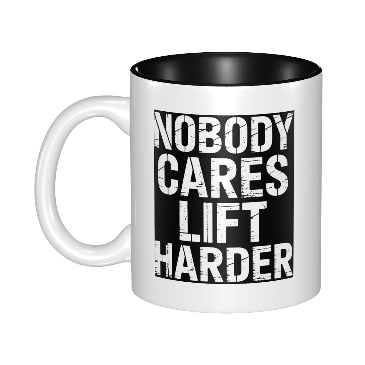 Coffee Tea Jokes - Caneca Engraçada de Levantamento de Peso,