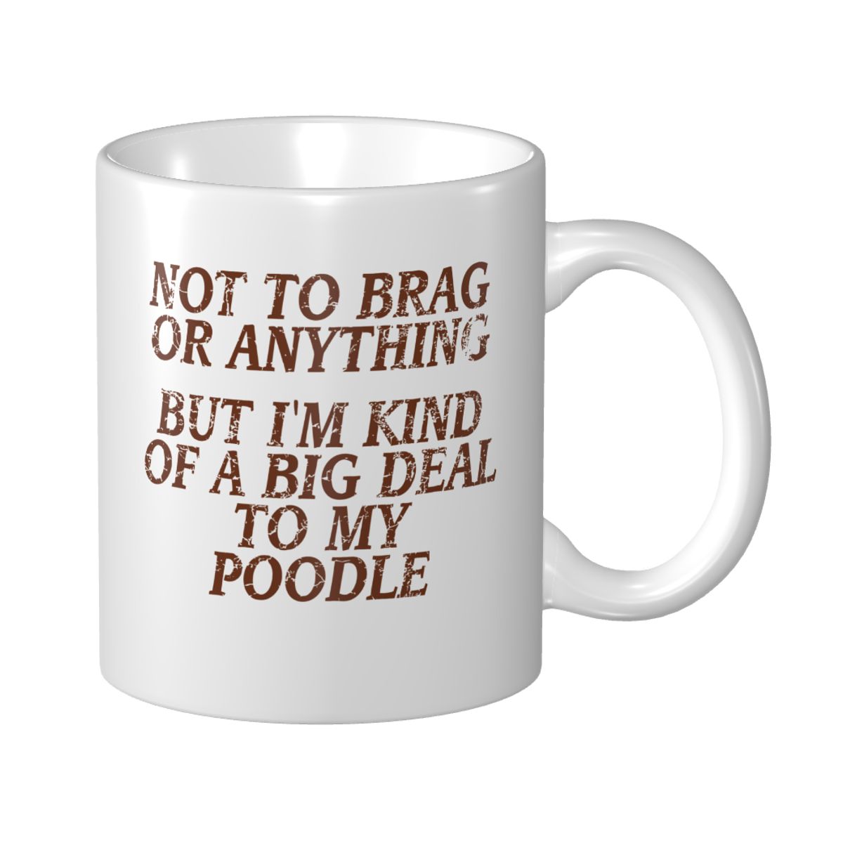 Coffee Tea Jokes - Mark copo caneca poodle piada cão