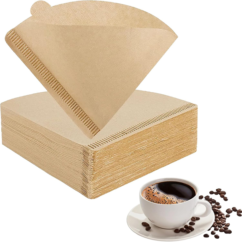 Coffee Tea Paper Cups - 100 papéis de filtro de café