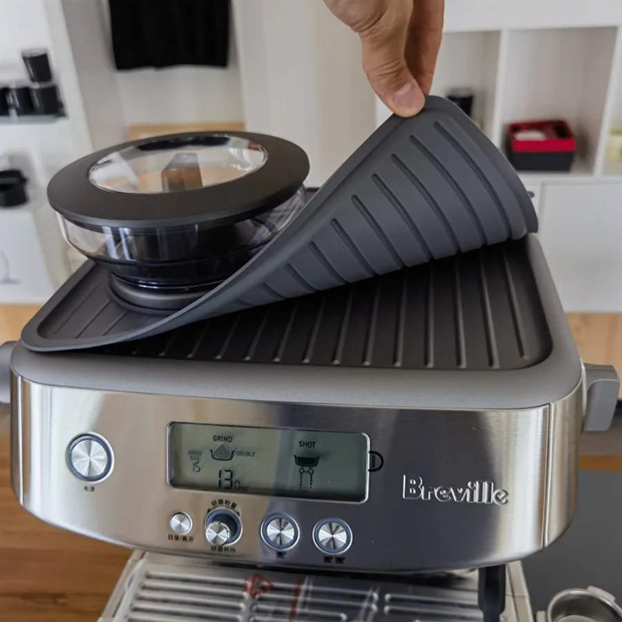 Breville Espresso Bes870 - Tapete de café de silicone para