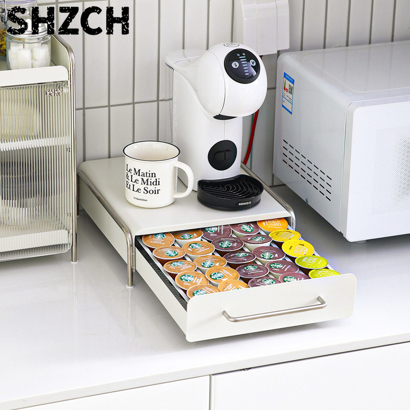 Coffee Tea Drawer Organizer - Suporte para Cápsulas de Café, Organizador