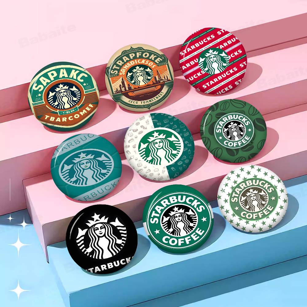 Coffee Tea Logo - Broche de Metal Personalizado com LOGO