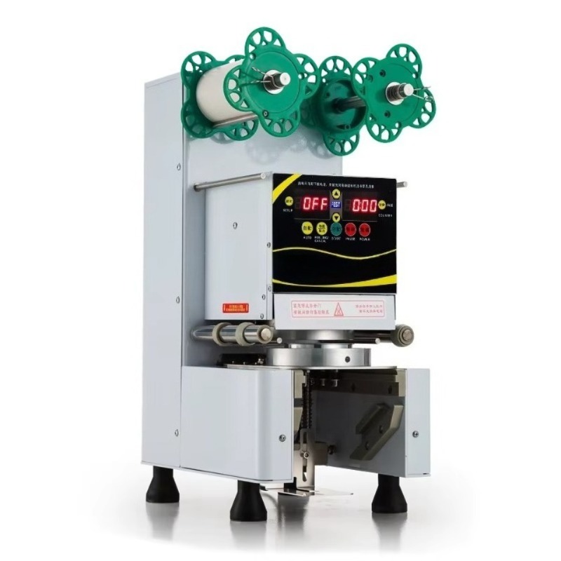 Juice Tea Coffee - Máquina automática de selagem de copos
