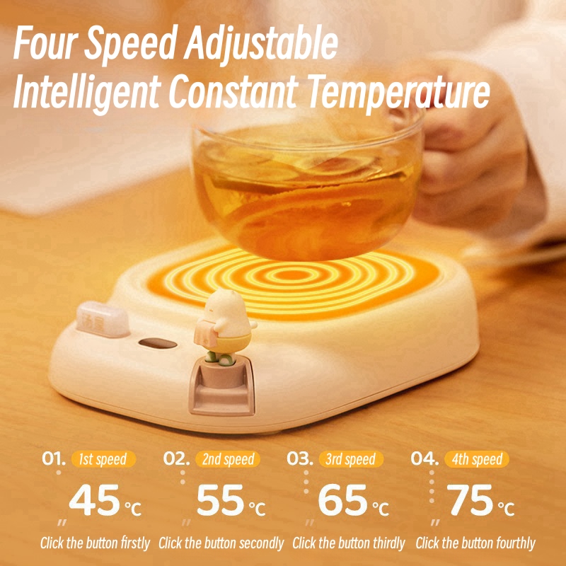 Coffee Tea Warmer - Aquecedor de Canecas 40W, Placa Elétrica