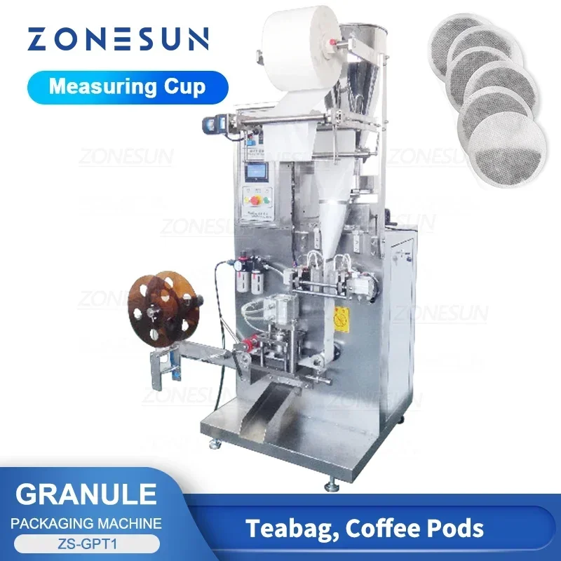 Coffee Tea Bean Leaf - Zonesun ZS-GPT1 máquina automática de enchimento