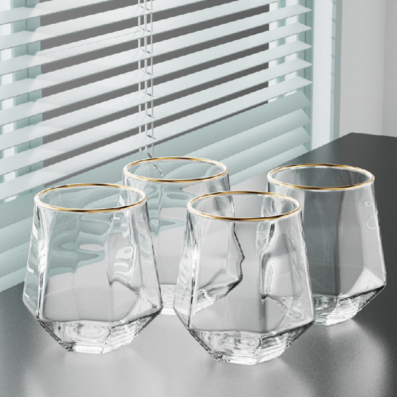 Juice Tea Coffee - Conjunto de utensílios de vinho hexagonais,