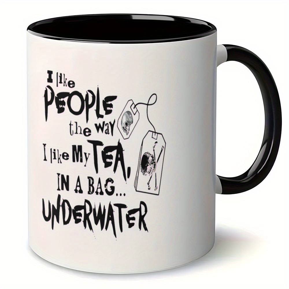 Coffee Like Tea Bags - Caneca de Café de Cerâmica 11oz