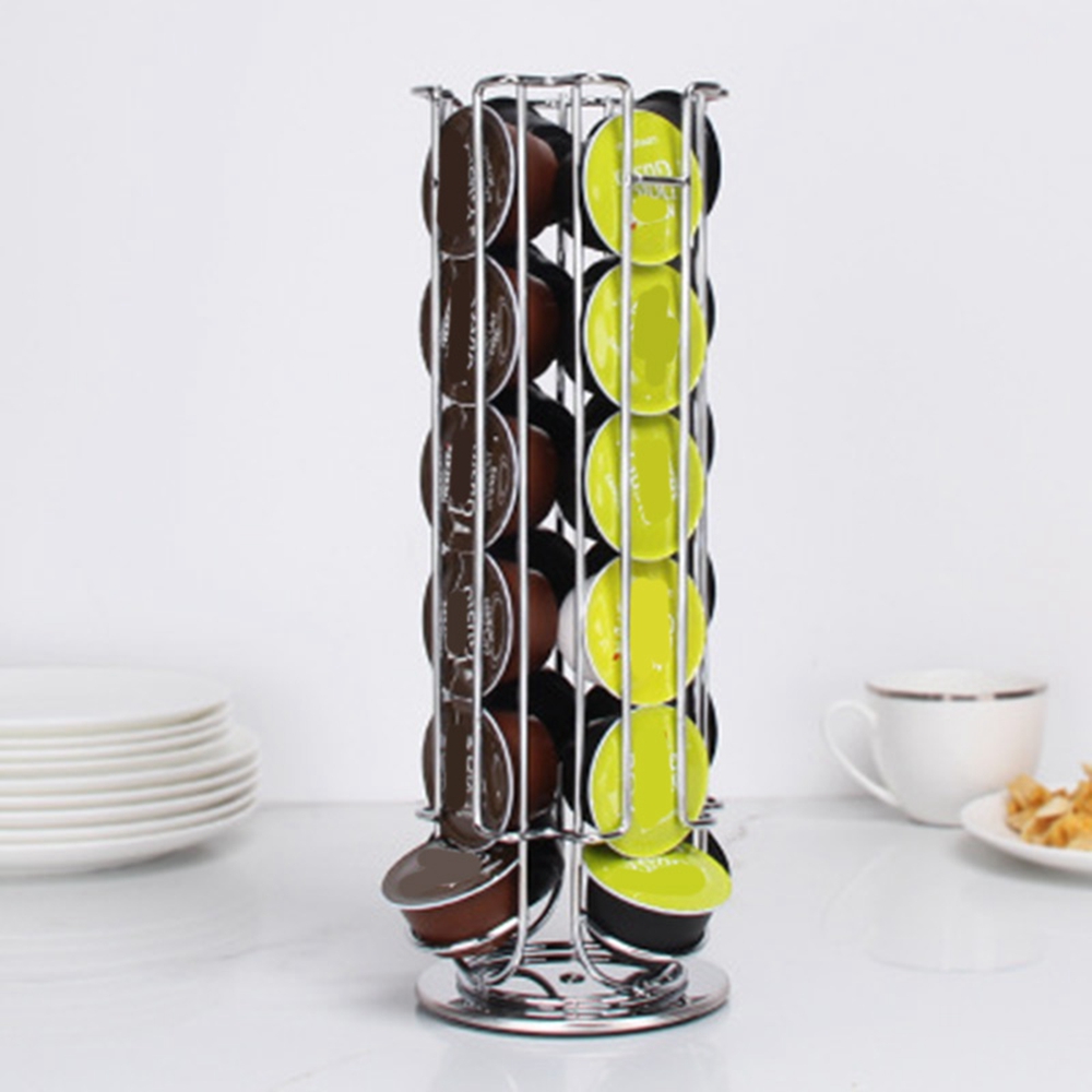 Coffee Capsule Holder - Suporte giratório para cápsulas de café