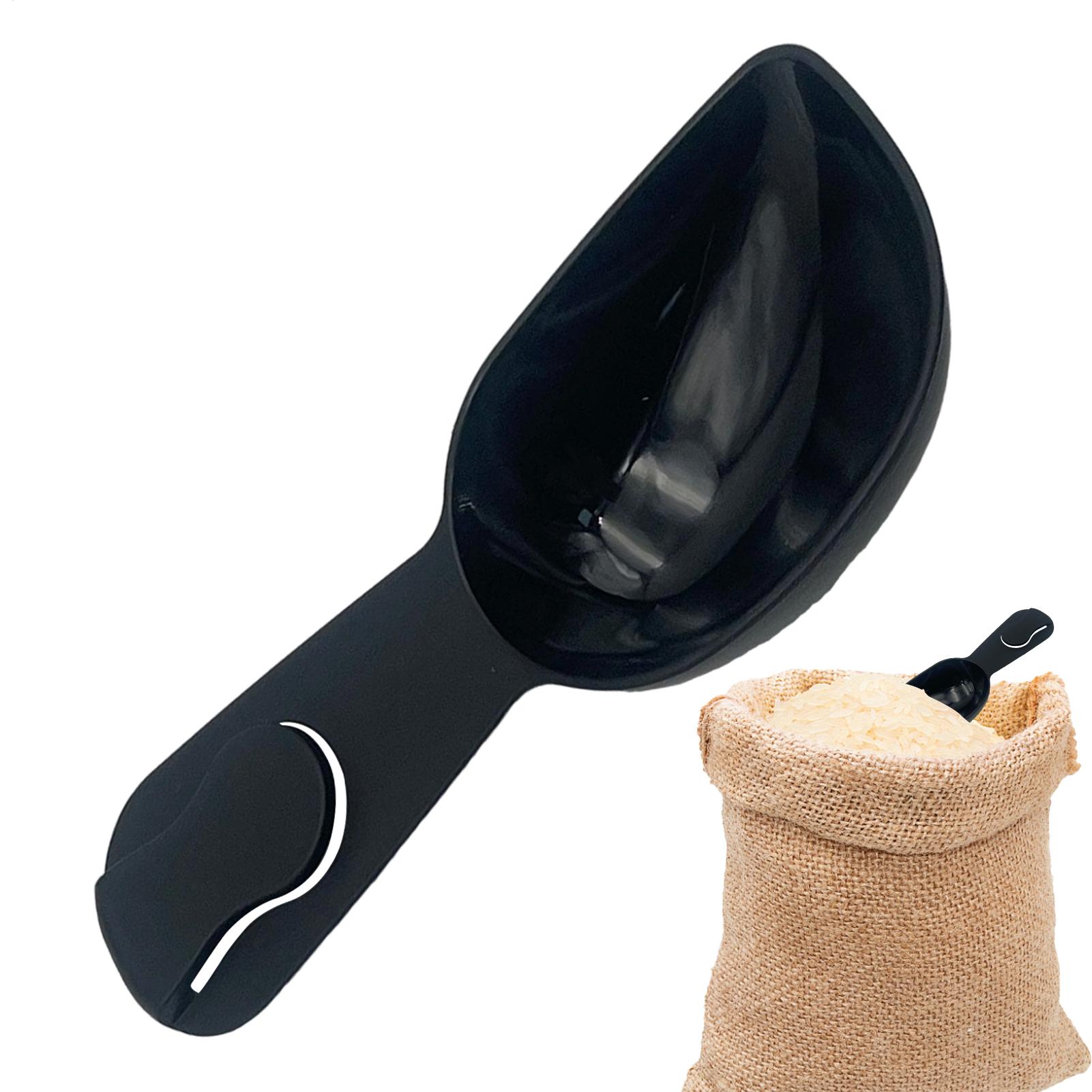 Coffee Tea Bean Leaf - Colher de café com clipe multiuso