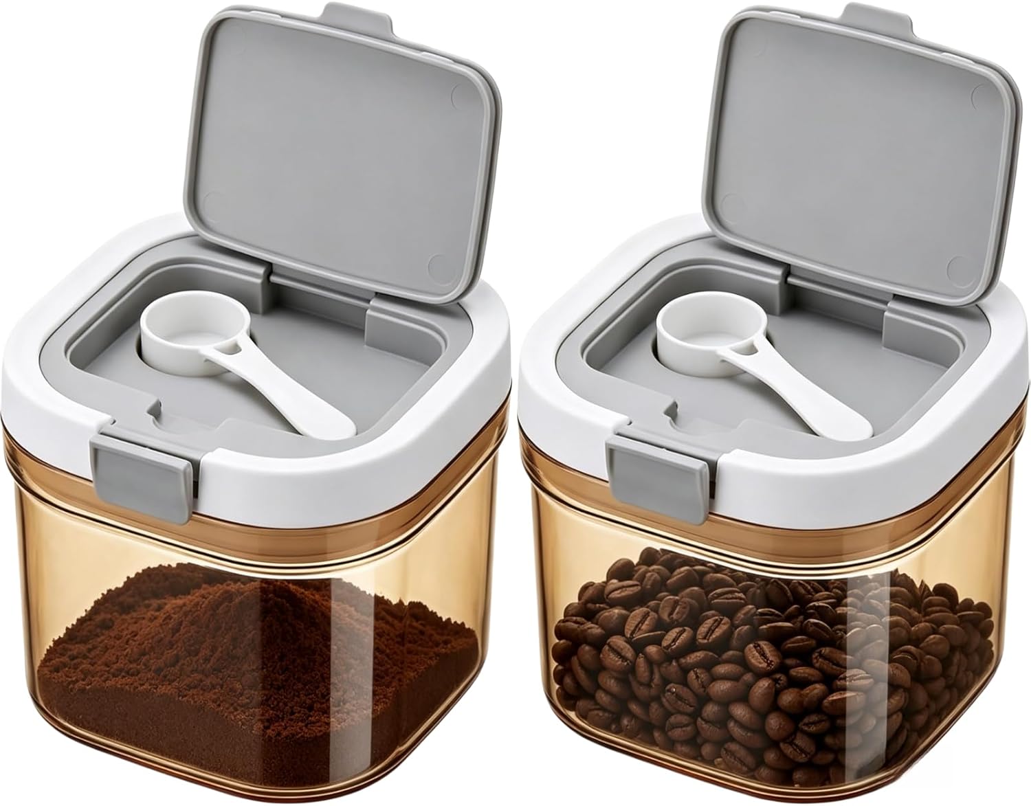 Coffee Tea Sugar Container Set - Conjunto de 2 Latas de Café