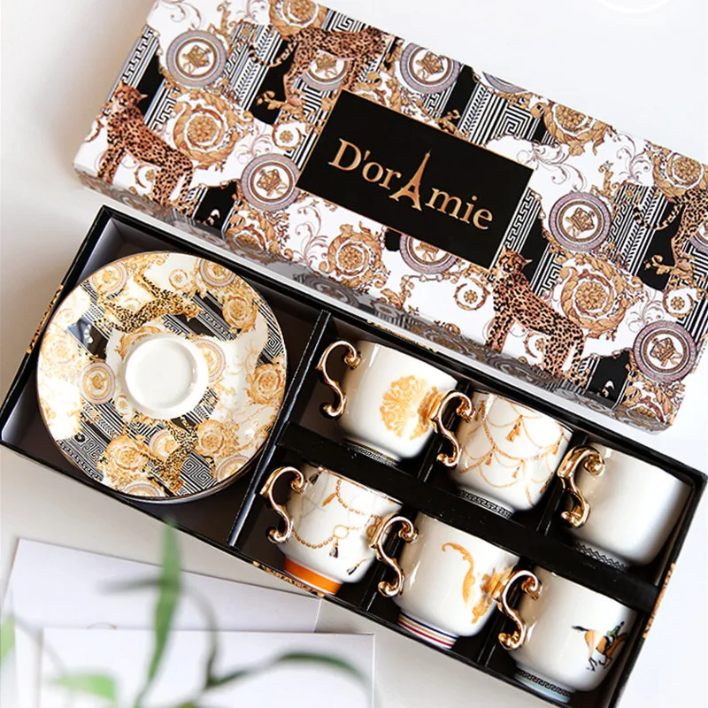 Coffee Tea Drawer Organizer - Xícara de café e pires vintage