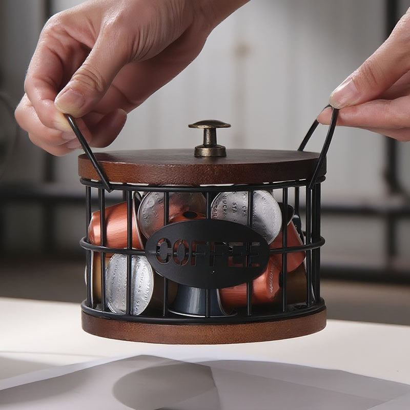 Coffee Capsule Holder - Cesto Organizador de Cápsulas de Café