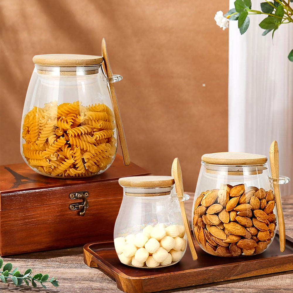 Frasco de vidro selado de 34 o - Coffee Tea Sugar Container Set avaliação e preço