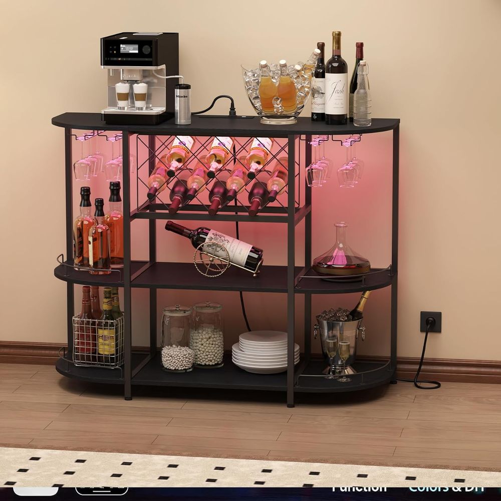 Mesa de Café Preta de 3 Níveis - Coffee&Tea House Opinie avaliação e preço