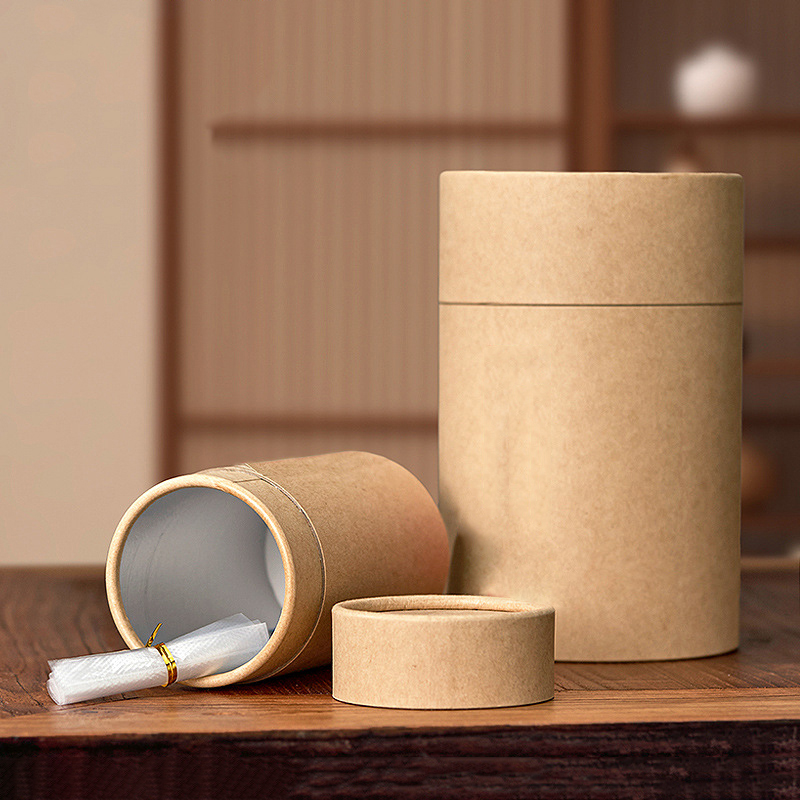 1 pçs novos tubos de papelão k - Coffee Tea Gift avaliação e preço