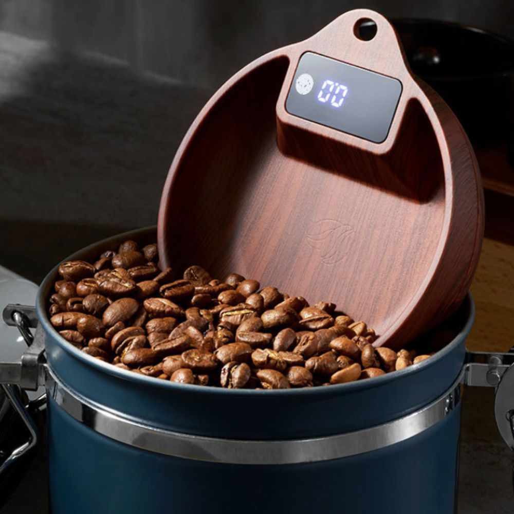 Balança de Temperos com Displa - Coffee Tea Bean Leaf avaliação e preço