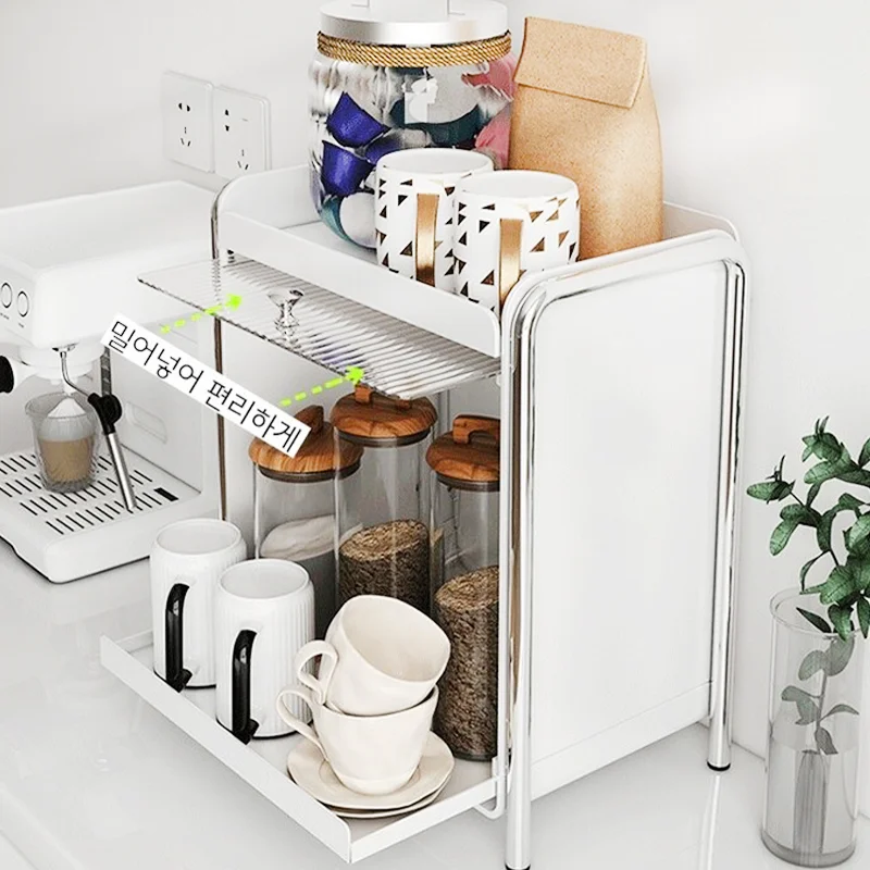 Organizador de mesa armário de - Coffee Tea Drawer Organizer avaliação e preço