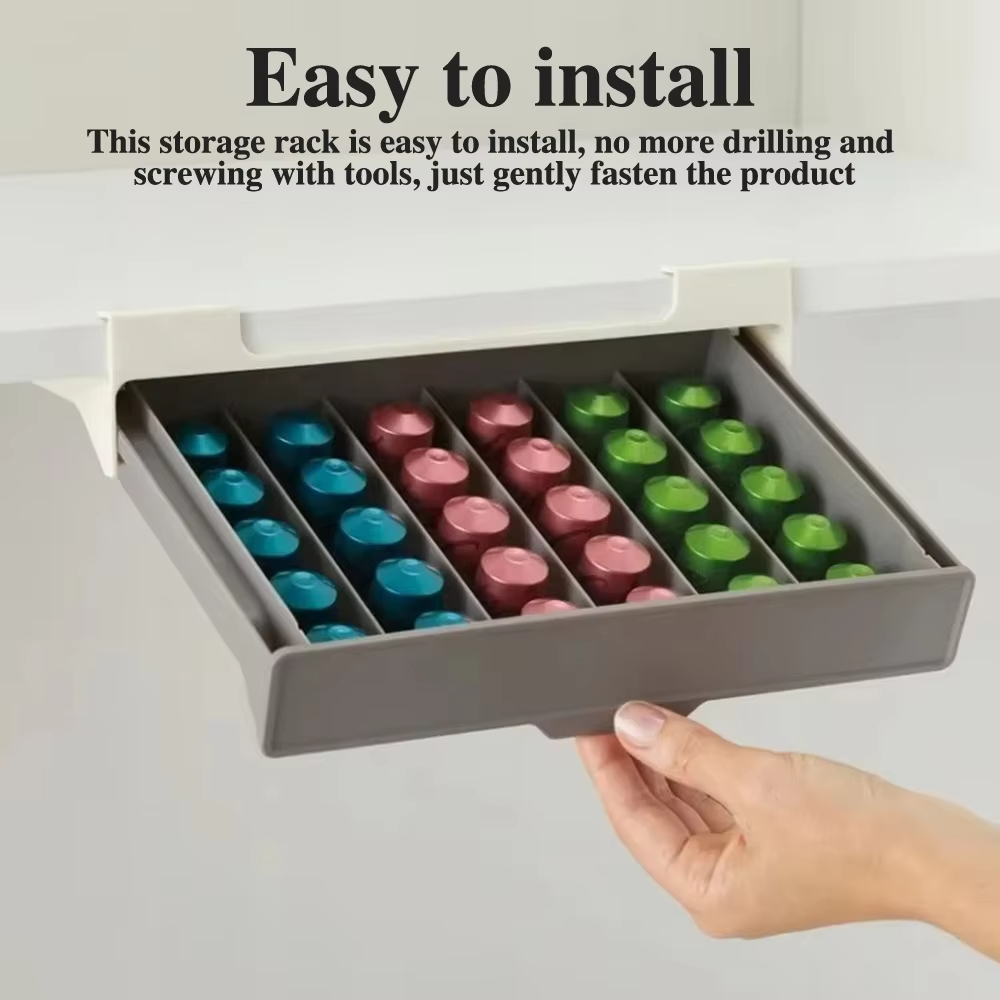 Organizador de Cápsulas de Caf - Coffee Tea Drawer Organizer avaliação e preço