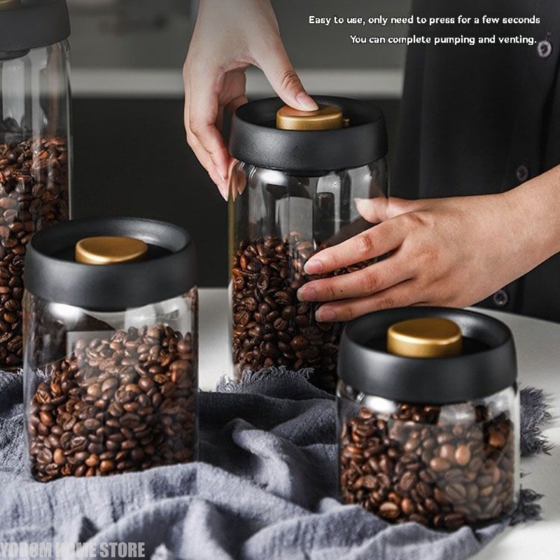 Frascos e Potes de Armazenamen - Coffee Tea Sugar Container Set avaliação e preço