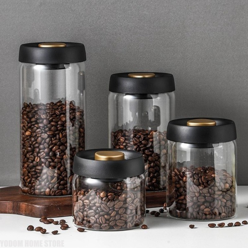 Frascos e Potes de Armazenamen - Coffee Tea Sugar Container Set avaliação e preço