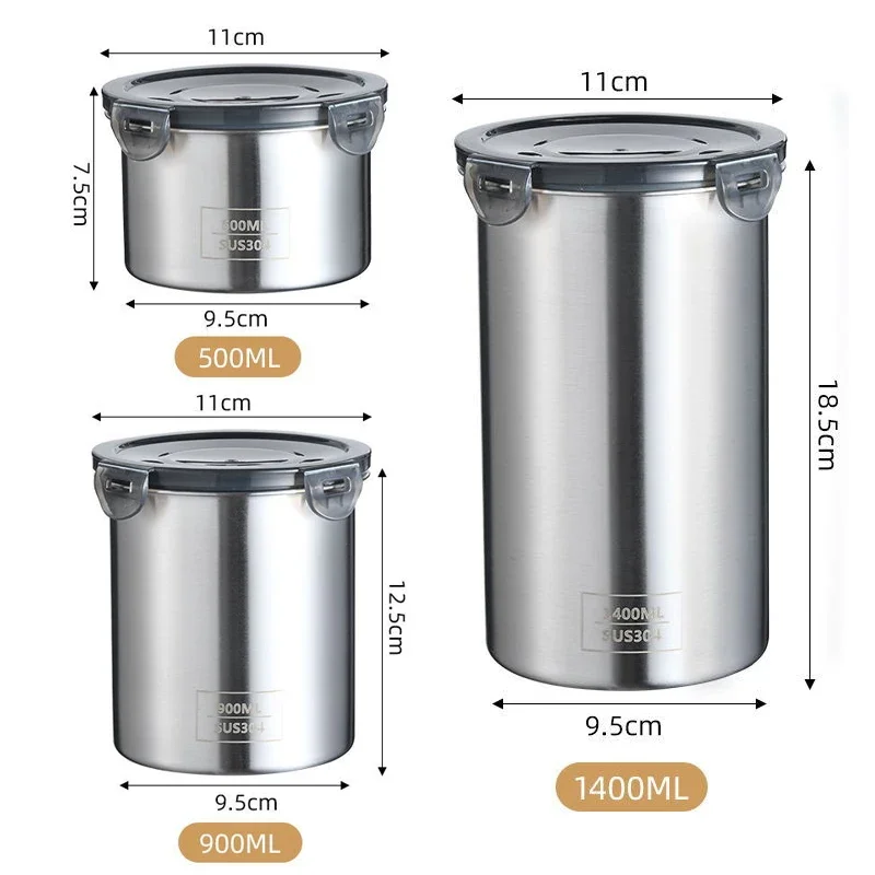 Recipiente de alimentos em aço - Coffee Tea Bean Leaf avaliação e preço