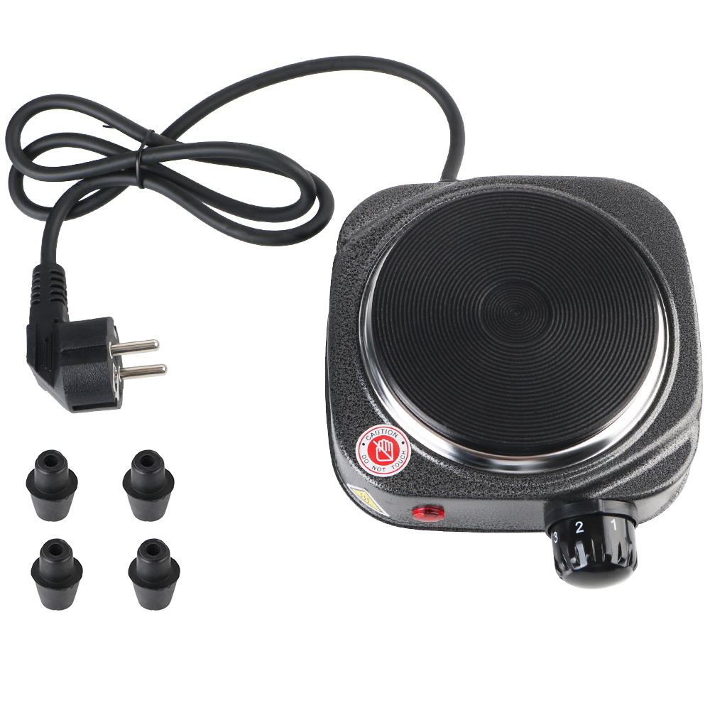 500w 220v placa de fogão quent - Coffee Tea Warmer avaliação e preço