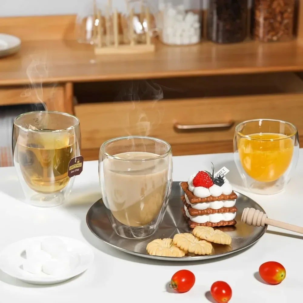 Canecas de café de vidro trans - Juice Tea Coffee avaliação e preço