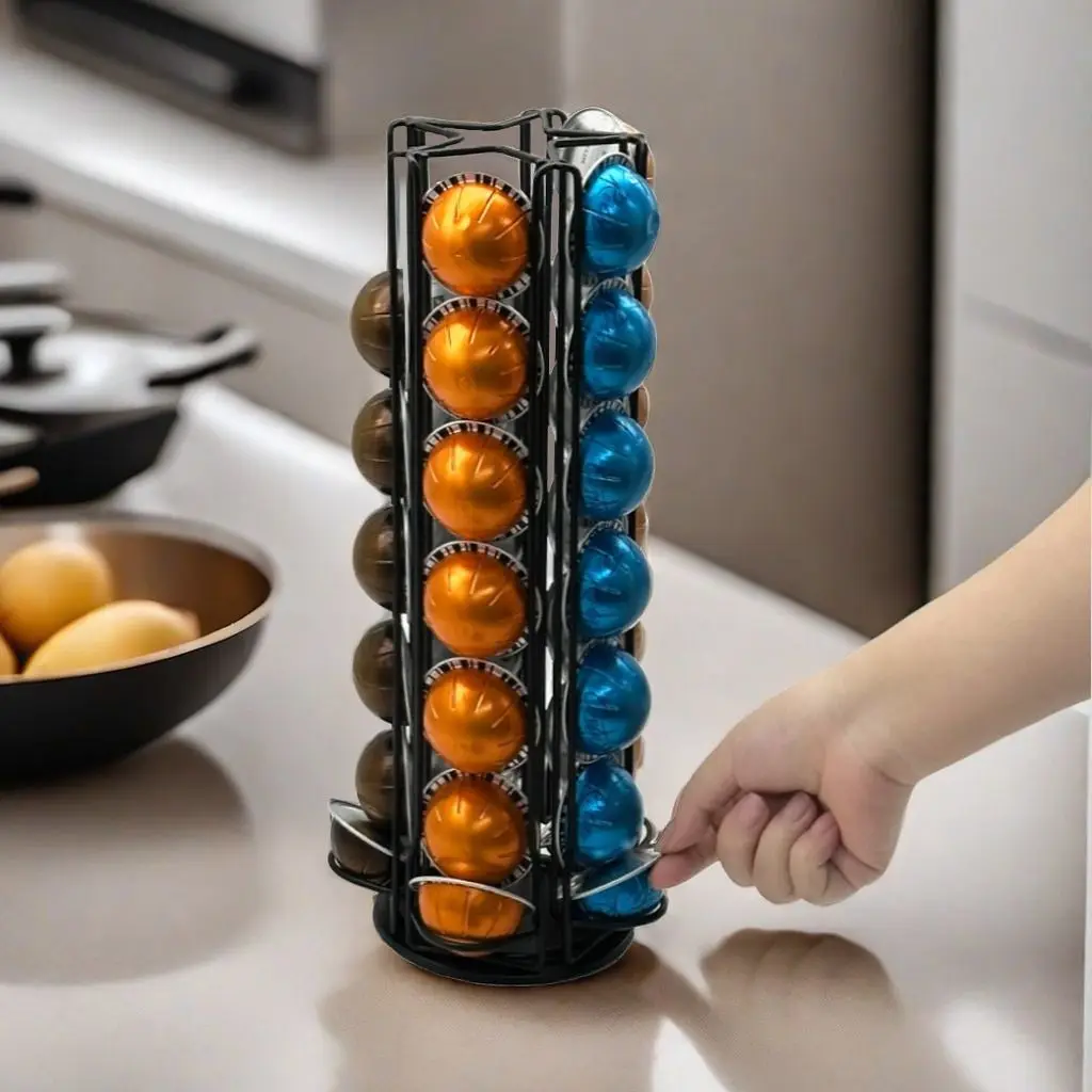 Suporte Giratório para 35 Cáps - Coffee Capsule Holder avaliação e preço