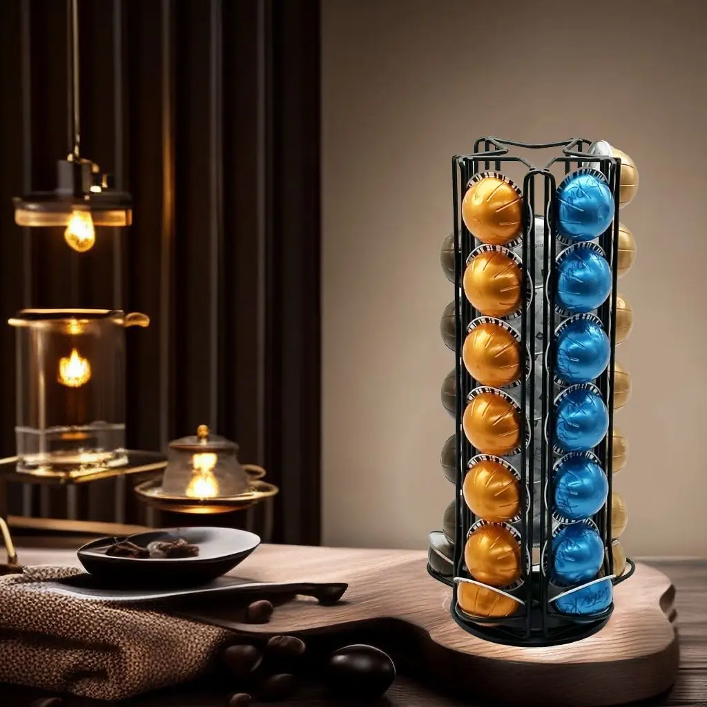 Suporte Giratório para 35 Cáps - Coffee Capsule Holder avaliação e preço