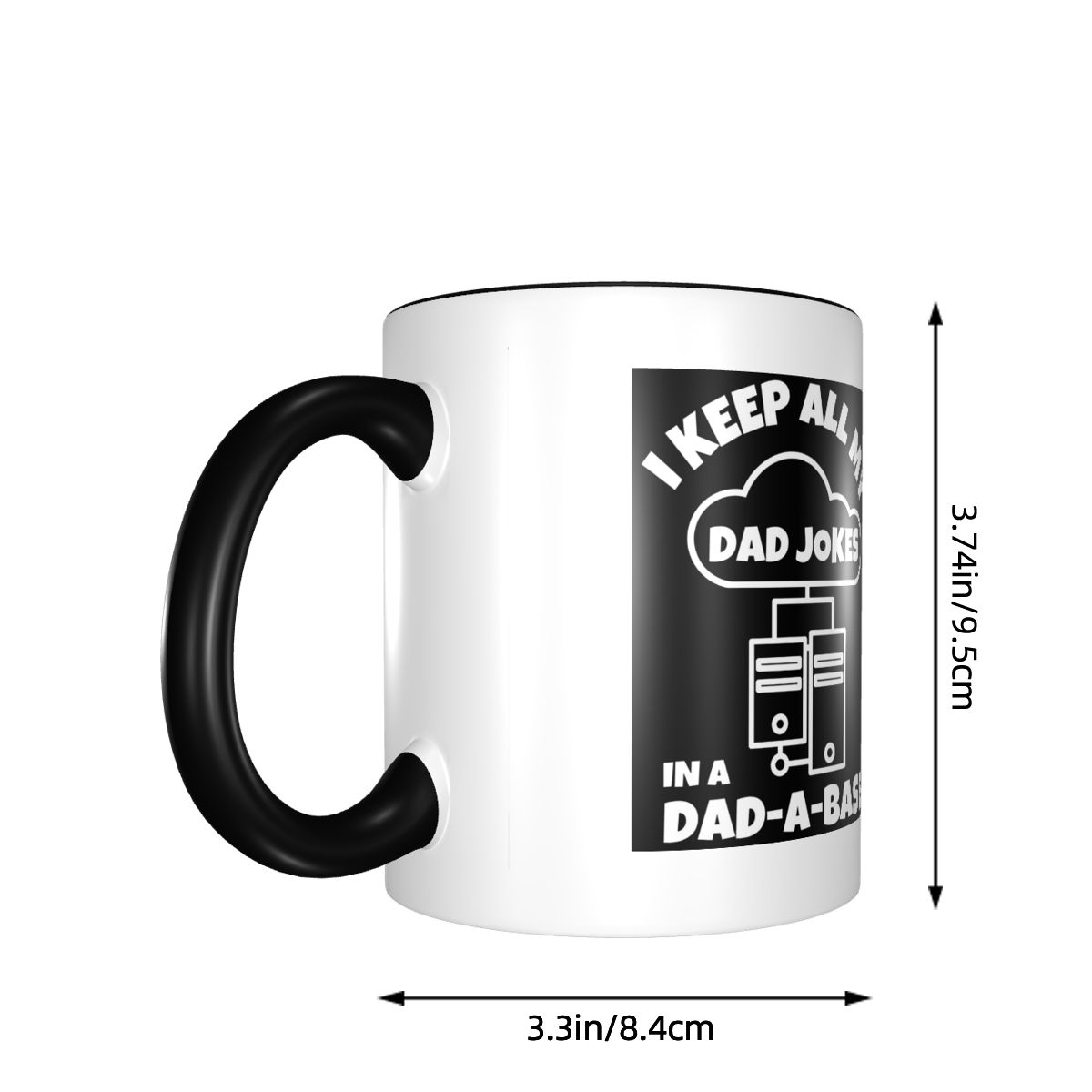 Caneca Engraçada de Cerâmica ' - Coffee Tea Jokes avaliação e preço