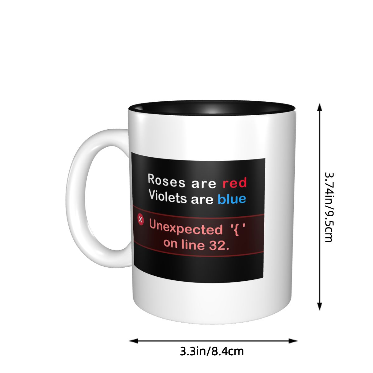 Caneca Engraçada de Cerâmica c - Coffee Tea Jokes avaliação e preço