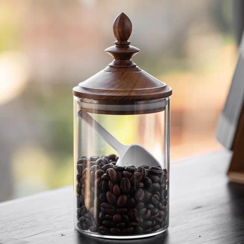 Jarra de armazenamento de grão - Coffee Tea Bean Leaf avaliação e preço