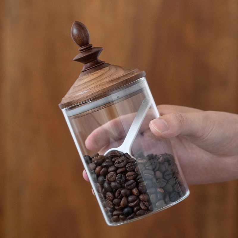 Jarra de armazenamento de grão - Coffee Tea Bean Leaf avaliação e preço