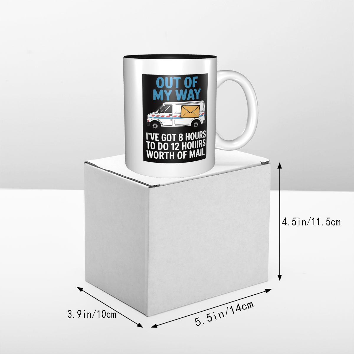 Caneca de Cerâmica para Entreg - Coffee Tea Jokes avaliação e preço