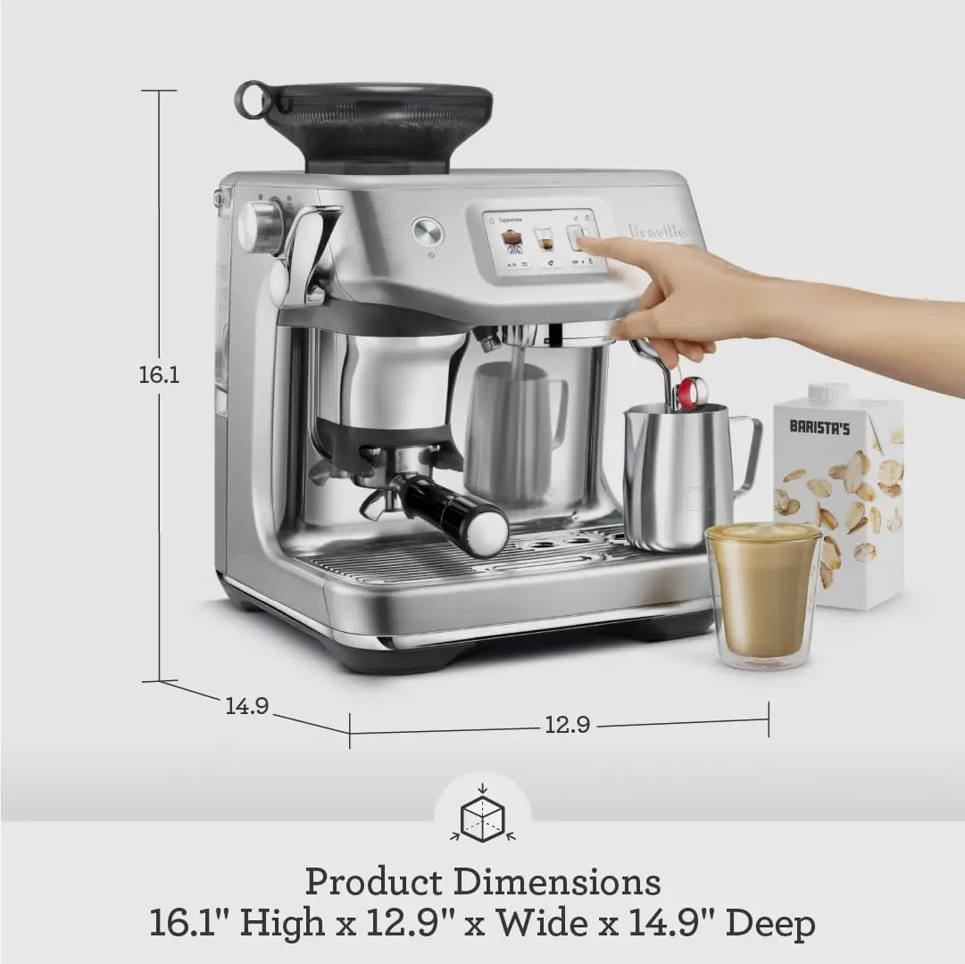 Máquina de Café Expresso Brevi - Breville Espresso Barista Touch avaliação e preço