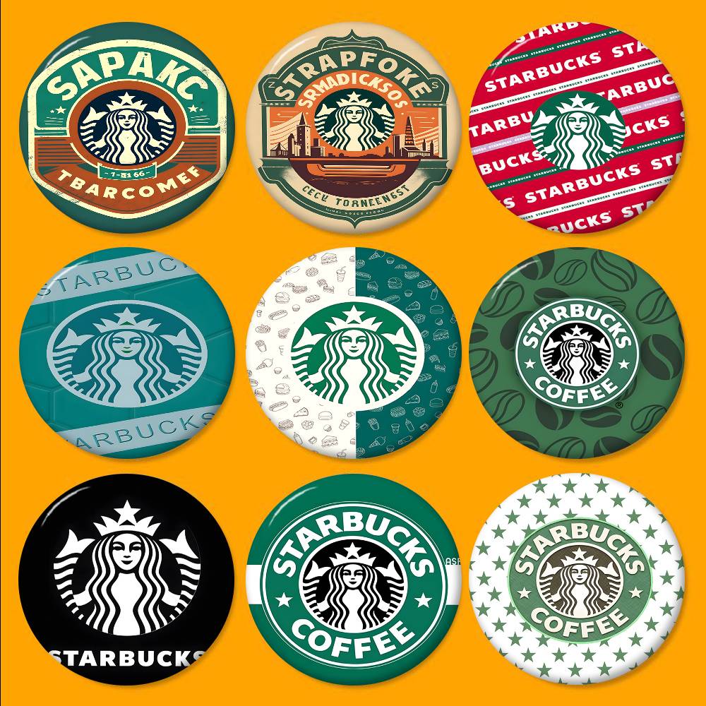 Broche de Metal Personalizado  - Coffee Tea Logo avaliação e preço