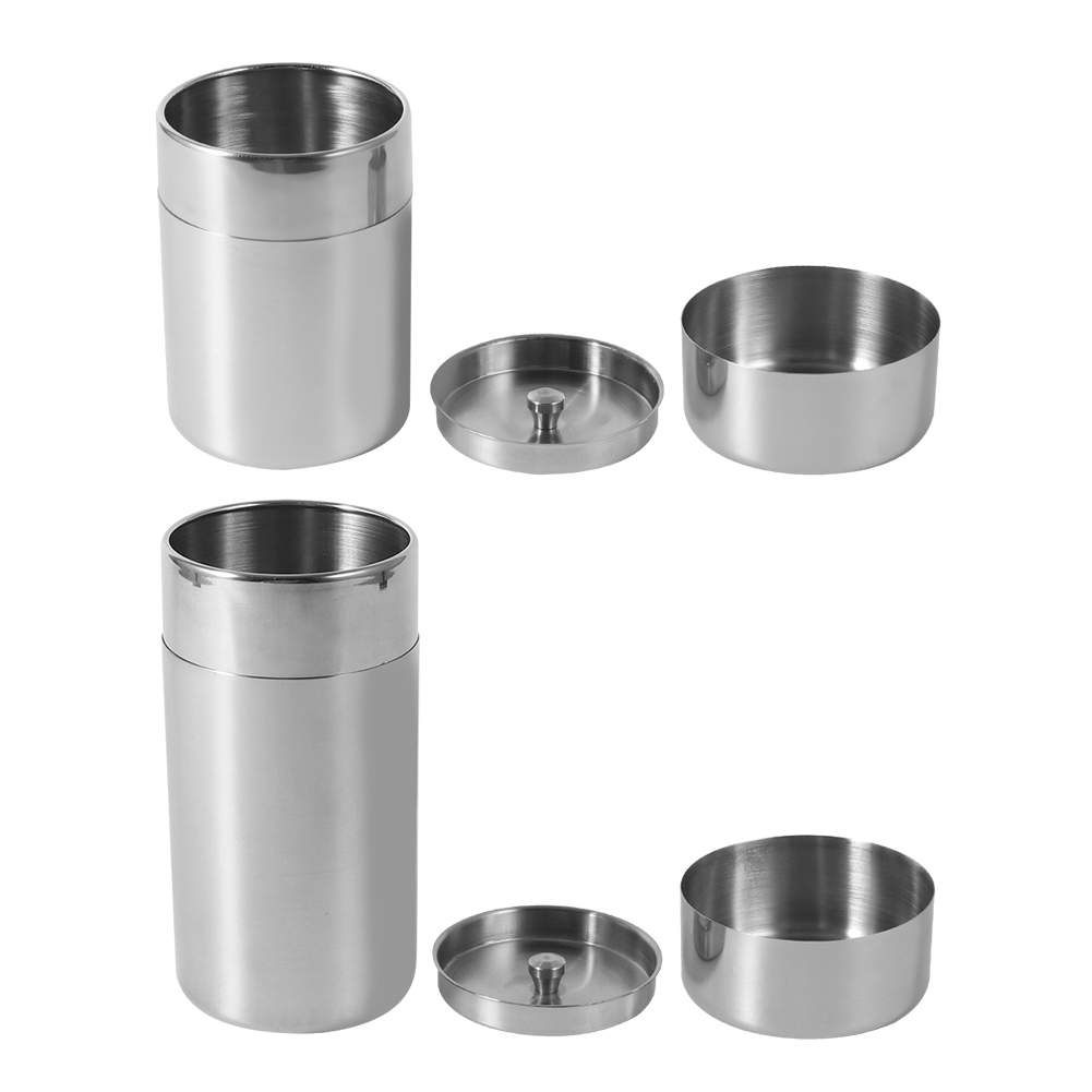 Vasilha De Folha De Chá De Aço - Coffee Tea Sugar Container Set avaliação e preço