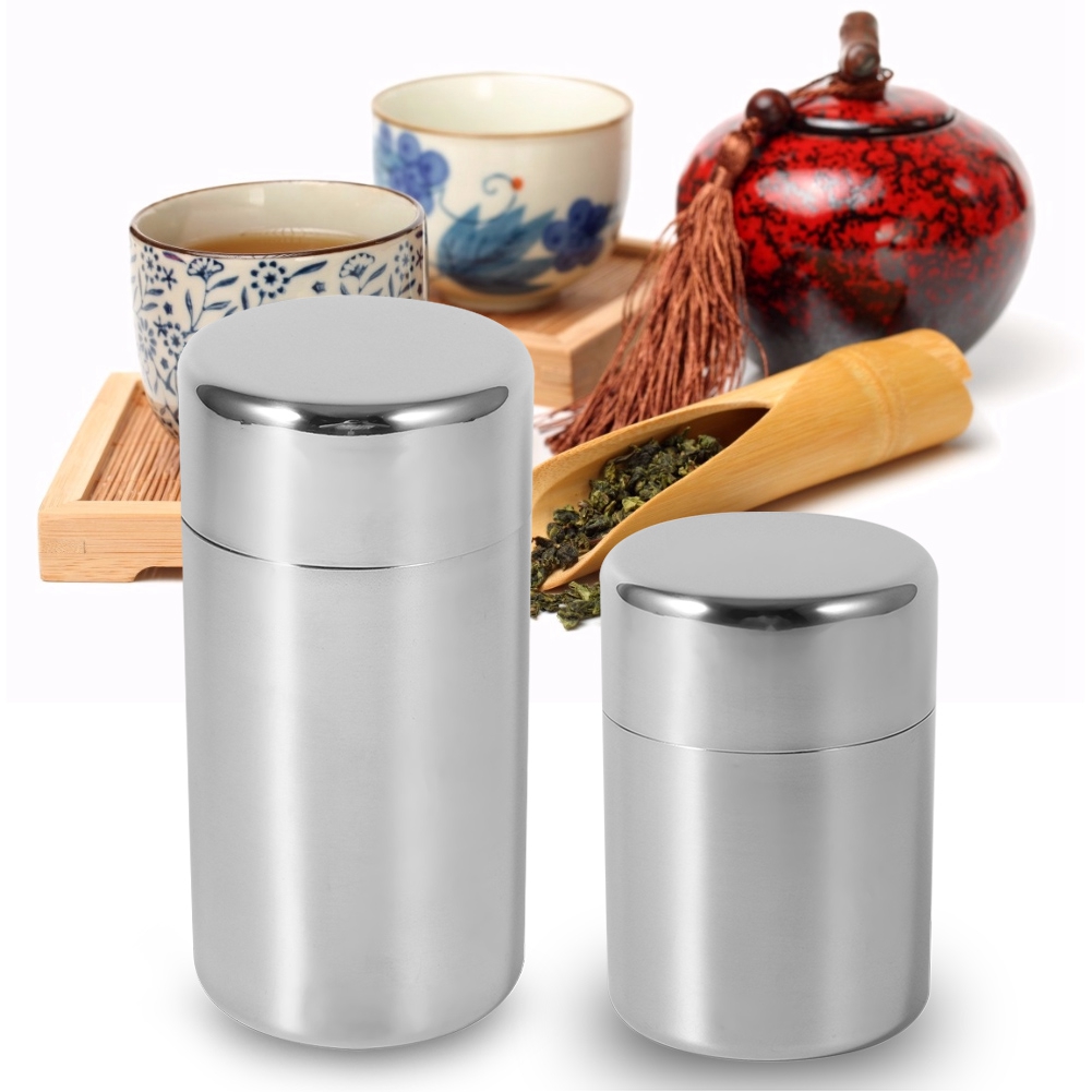 Vasilha De Folha De Chá De Aço - Coffee Tea Sugar Container Set avaliação e preço