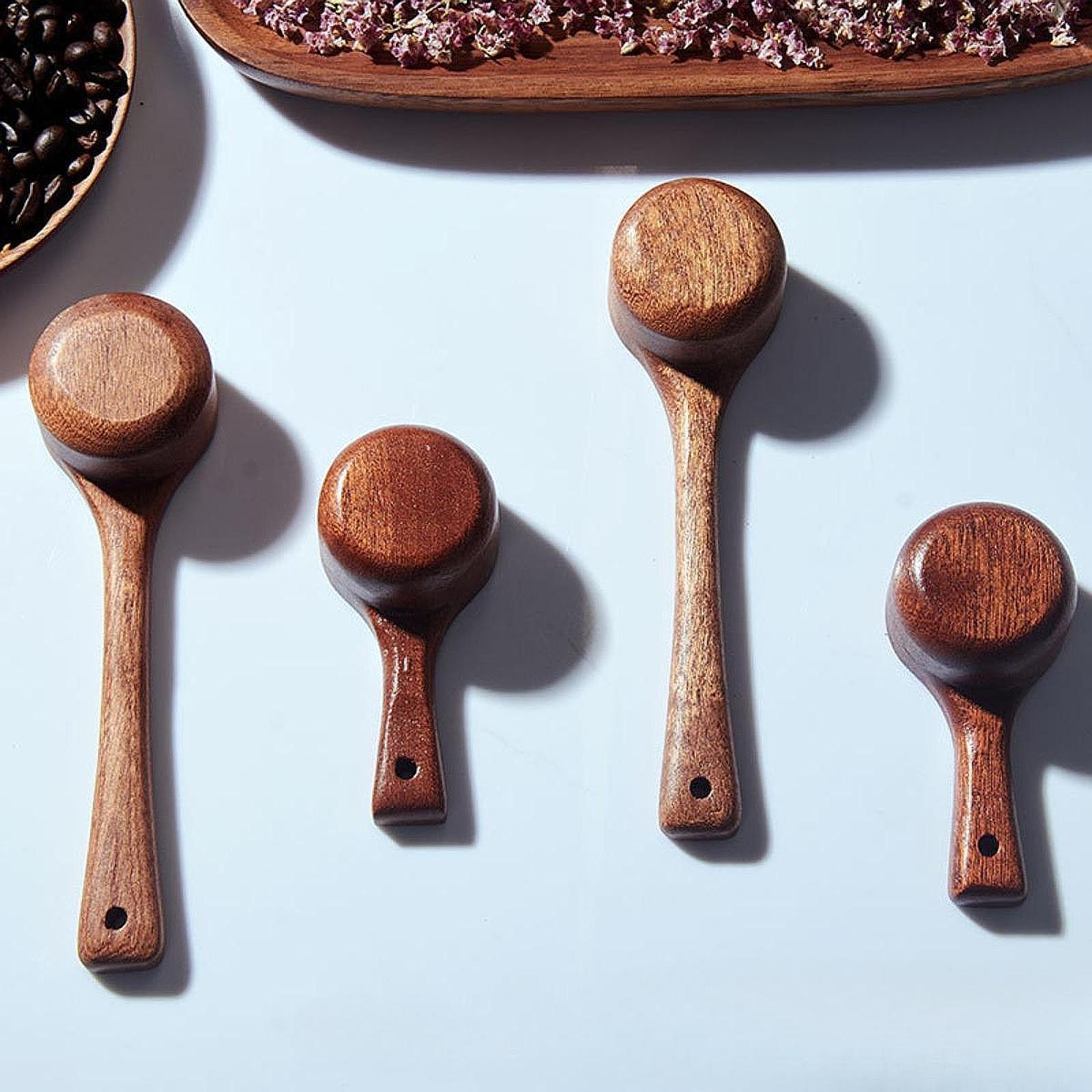 Colher Medidora Multifuncional - Coffee Tea Bean Leaf avaliação e preço