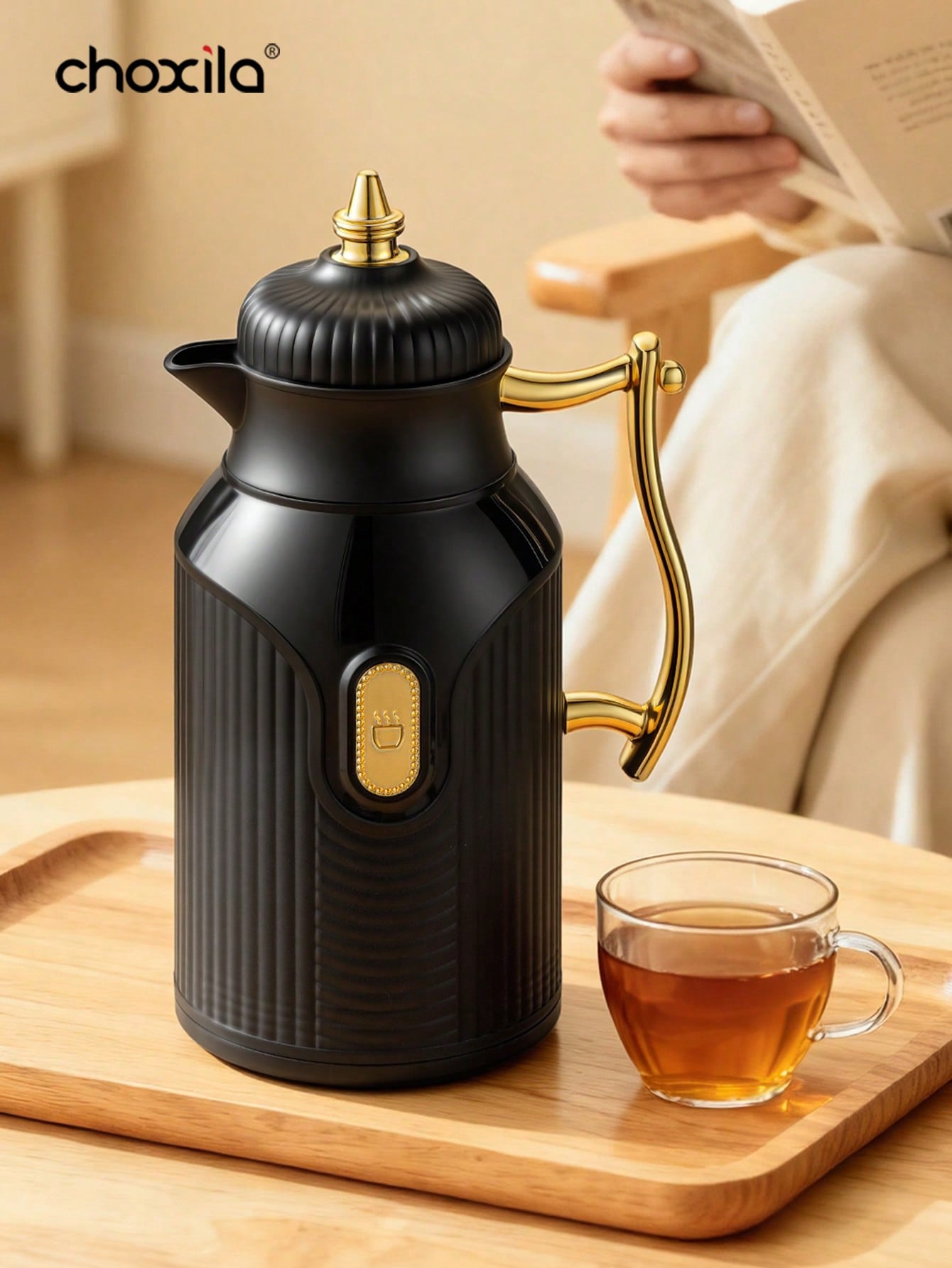 Chaleira térmica de grande cap - Coffee Tea Warmer avaliação e preço