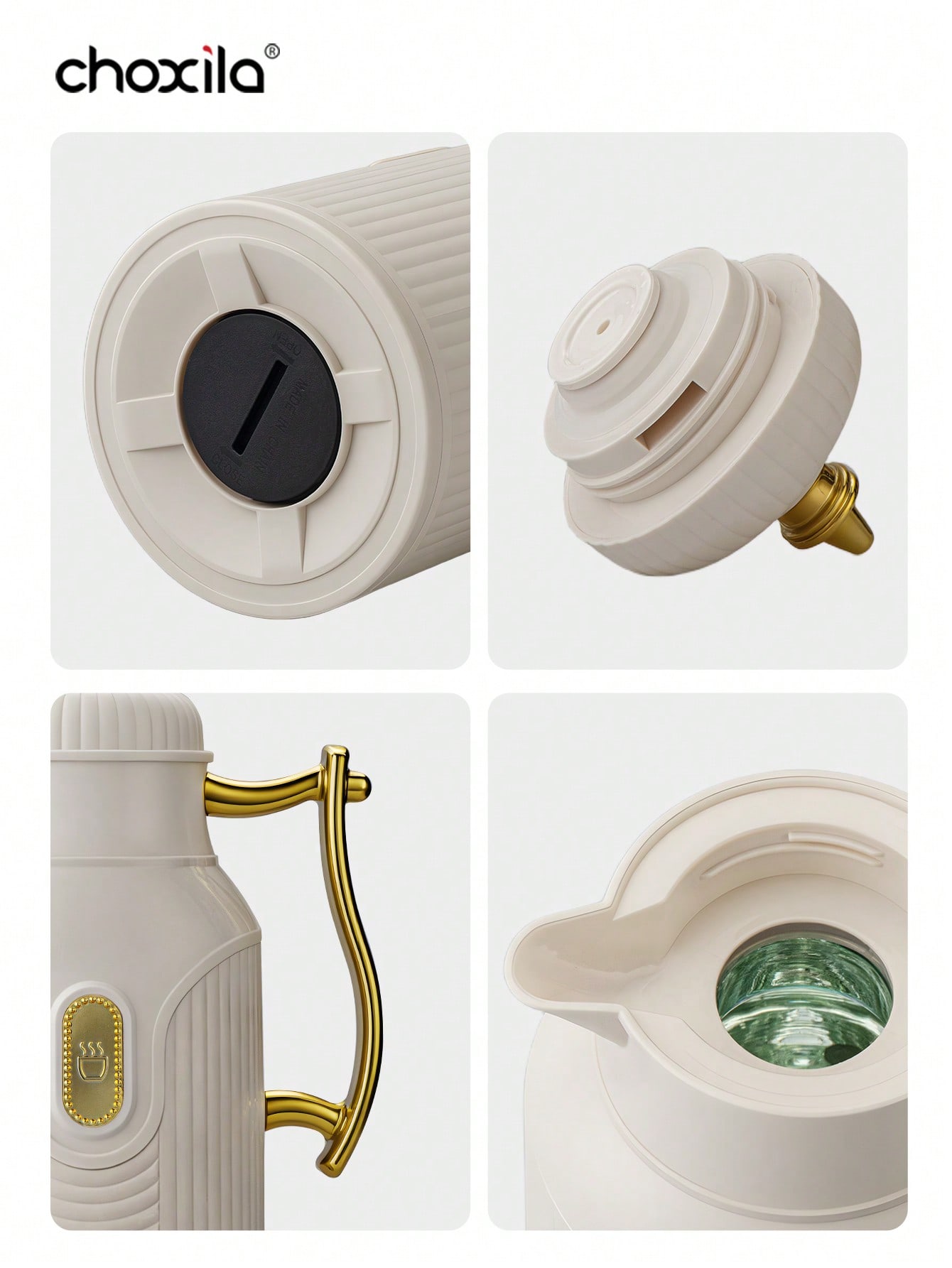 Chaleira térmica de grande cap - Coffee Tea Warmer avaliação e preço