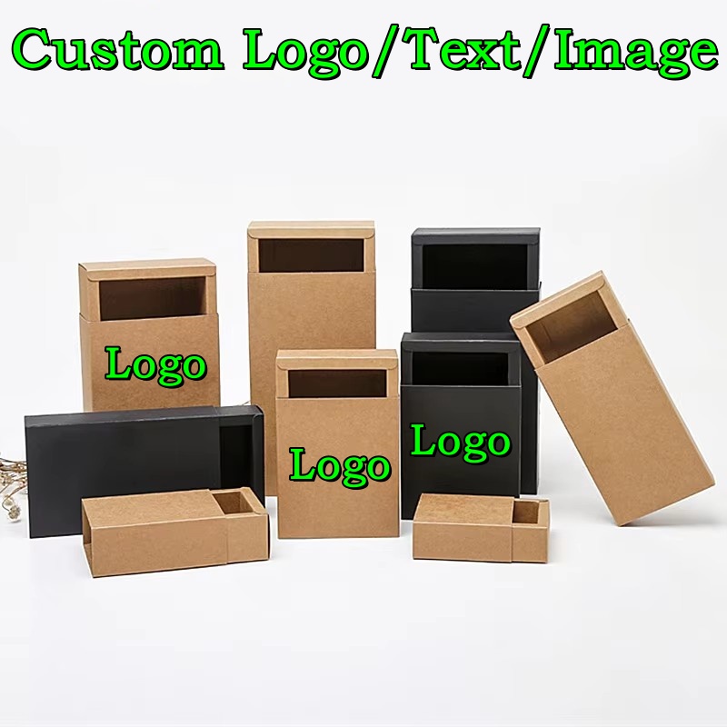 20PCS Caixa de Papel Kraft Pre - Coffee Tea Logo avaliação e preço