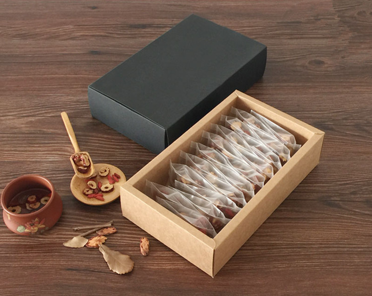 20PCS Caixa de Papel Kraft Pre - Coffee Tea Logo avaliação e preço