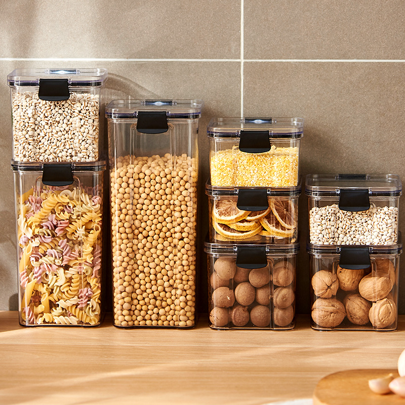 Frascos de plástico selados pa - Coffee Tea Sugar Container Set avaliação e preço