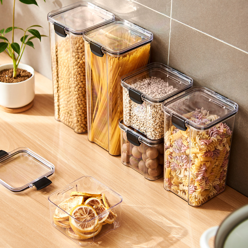 Frascos de plástico selados pa - Coffee Tea Sugar Container Set avaliação e preço