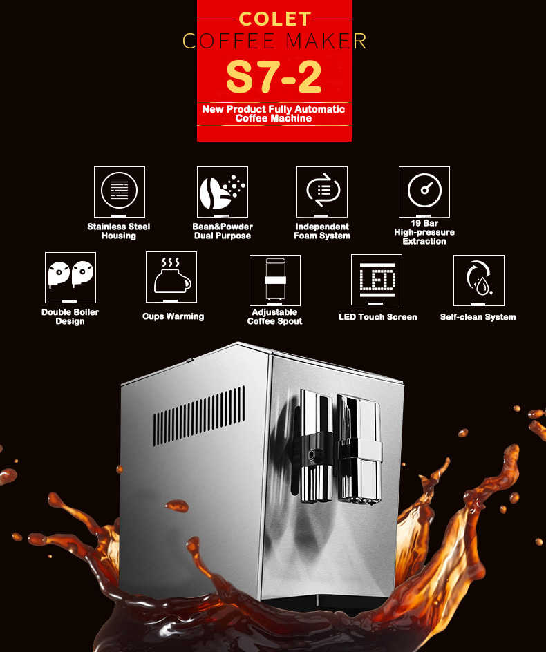 Novo Produto S7-2 Máquina de C - Coffee&Tea House Opinie avaliação e preço