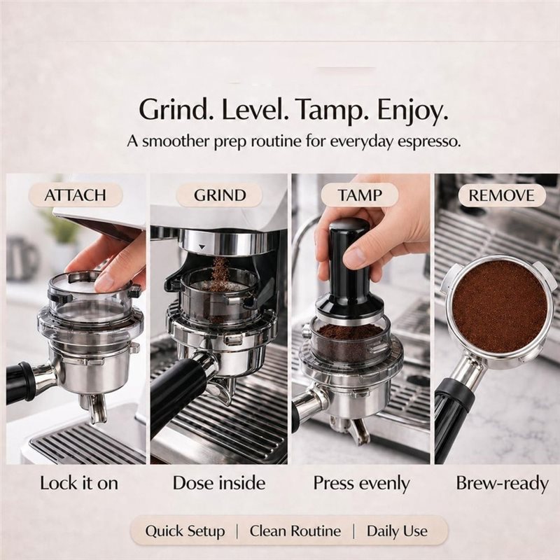 Promoção! Funil de dosagem com - Breville Espresso Barista Touch avaliação e preço