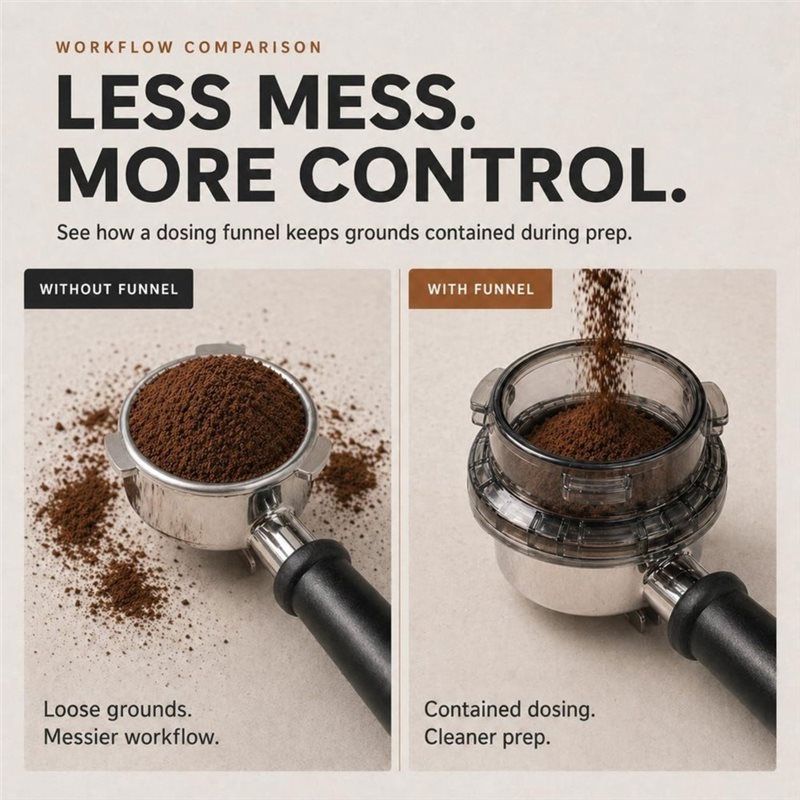 Promoção! Funil de dosagem com - Breville Espresso Barista Touch avaliação e preço