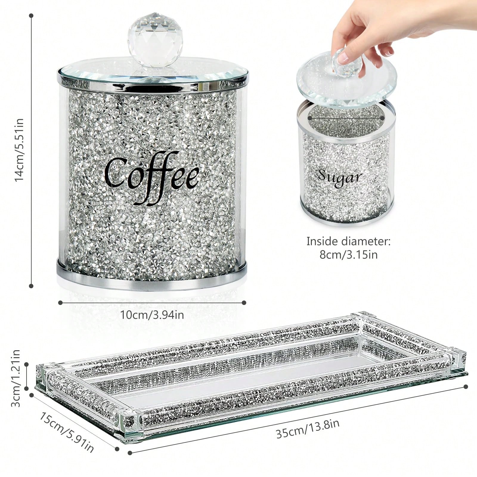 Conjunto de Potes para Café, A - Coffee Tea Gift avaliação e preço